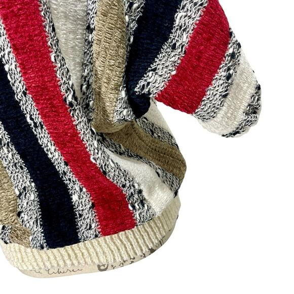 Vintage 1980's Short Sleeve Sweater by Bonnie and Bill  NY Textured Knit Medium - Picture 6 of 13